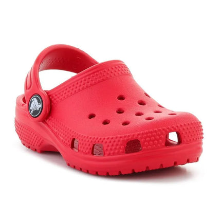 CROCS CLASSIC vaikiškos klumpės, Varsity Red spalva, 206990-6WC