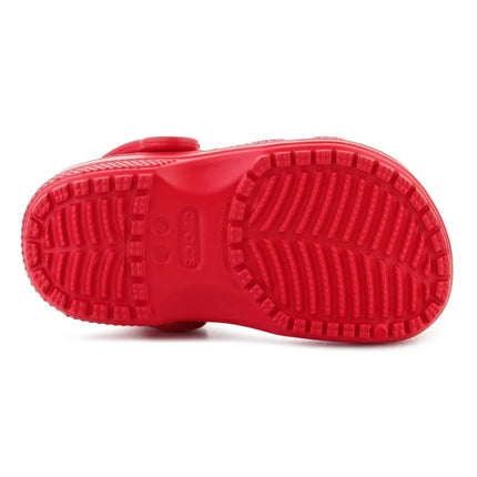 CROCS CLASSIC vaikiškos klumpės, Varsity Red spalva, 206990-6WC