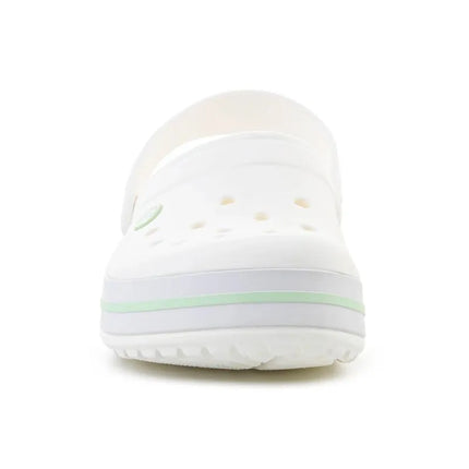 CROCS CROCBAND, BALTA/ŠVIESIAI ŽALIA 11016-1YL