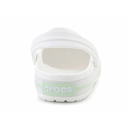 CROCS CROCBAND, BALTA/ŠVIESIAI ŽALIA 11016-1YL