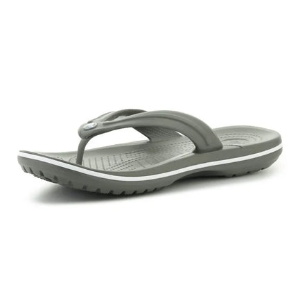 CROCS CROCBAND FLIP DUSTY OLIVE šlepetės per pirštą, 11033-3J5