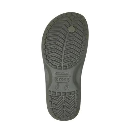 Crocs Crocband Flip šlepetės per pirštą, alyvuogių spalvos, 11033 3J5