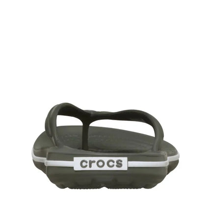 Crocs Crocband Flip šlepetės per pirštą, alyvuogių spalvos, 11033 3J5