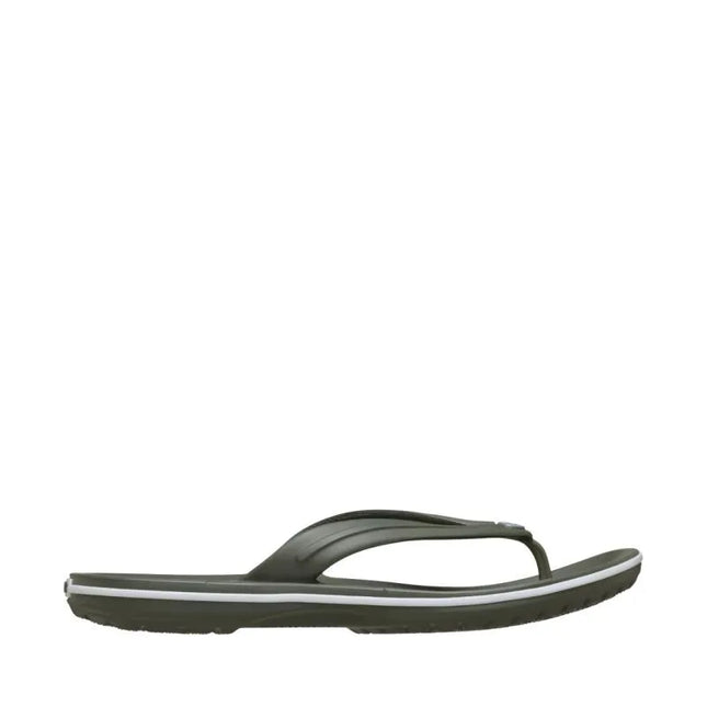Crocs Crocband Flip šlepetės per pirštą, alyvuogių spalvos, 11033 3J5