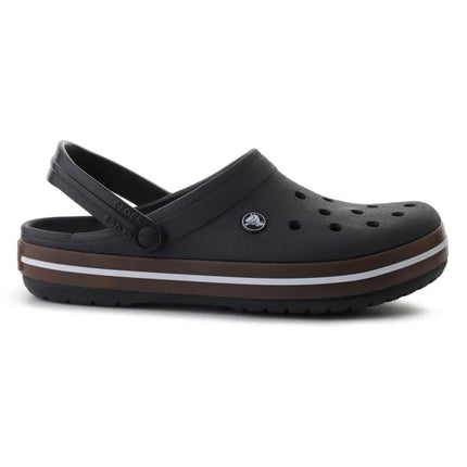 CROCS CROCBAND GUM klumpės, juodos, 212756-001