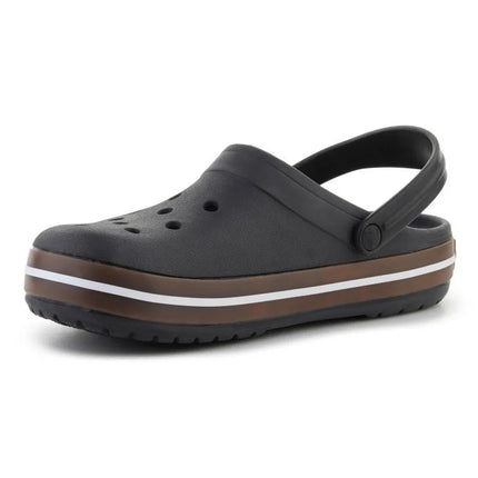 CROCS CROCBAND GUM klumpės, juodos, 212756-001
