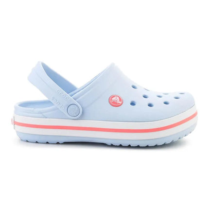 CROCS CROCBAND vaikiškos klumpės BLUE FROST/GUAVA 207006-4XQ