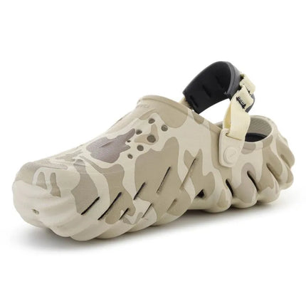 CROCS ECHO DUCK CAMO klumpės, kaulo/juoda spalva 211981-2YJ