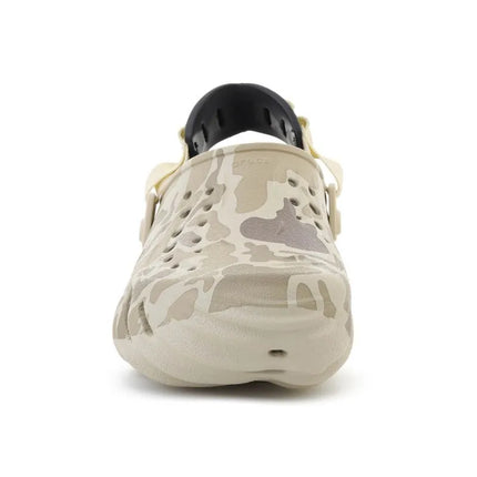 CROCS ECHO DUCK CAMO klumpės, kaulo/juoda spalva 211981-2YJ