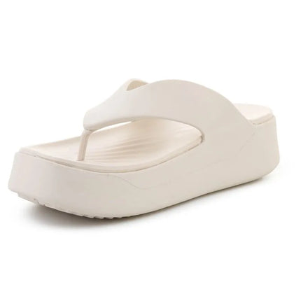 CROCS GATAWAY PLATFORM FLIP šlepetės, smėlio spalvos, 209410-160