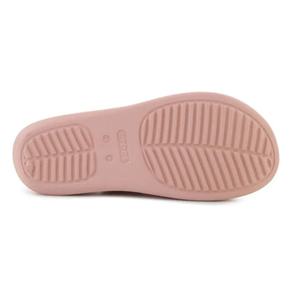 CROCS GETAWAY PLATFORM TOE LOOP sandalės, spalva: Pink Caramel, 210834-7AF
