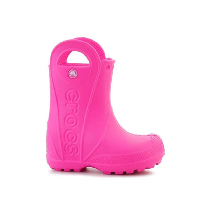 CROCS HANDLE IT vaikiški lietaus aulinukai, PINK CRUSH, 211056-6TW