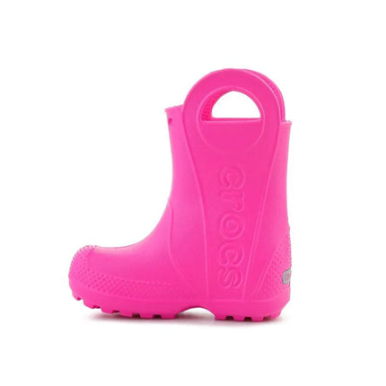 CROCS HANDLE IT vaikiški lietaus aulinukai, PINK CRUSH, 211056-6TW