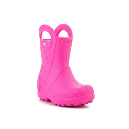 CROCS HANDLE IT vaikiški lietaus aulinukai, PINK CRUSH, 211056-6TW