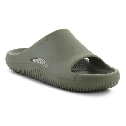 CROCS MELLOW RECOVERY SLIDE armijos žalumo spalvos šlepetės 208392-309