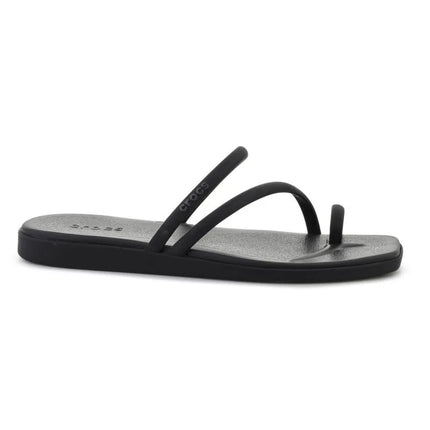 CROCS MIAMI basutės su dirželiu per pirštą, juodos spalvos, 209862-001