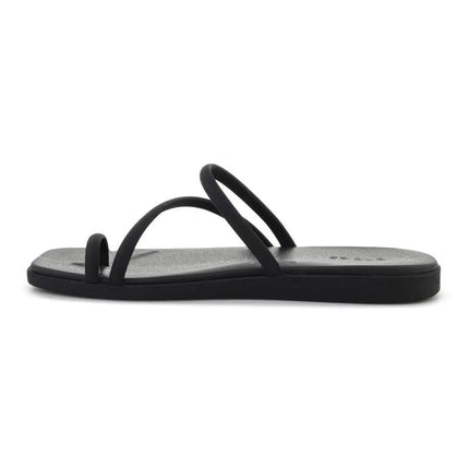 CROCS MIAMI basutės su dirželiu per pirštą, juodos spalvos, 209862-001