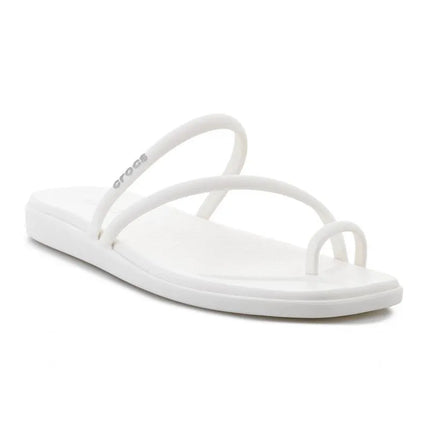 CROCS MIAMI basutės su dirželiu ties pirštais, kreminės spalvos 209862-0WV