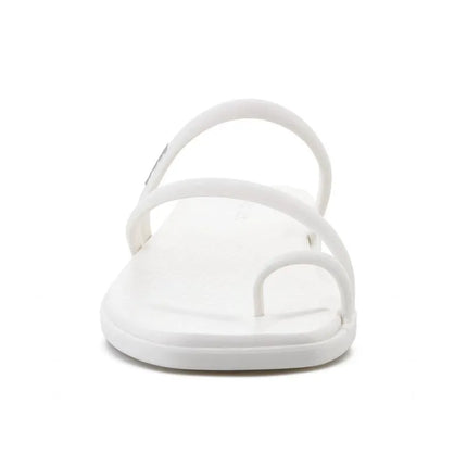 CROCS MIAMI basutės su dirželiu ties pirštais, kreminės spalvos 209862-0WV