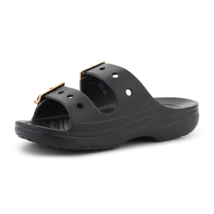 CROCS SATURDAY METALLIC BUCKLE juodos spalvos basutės 213316-001