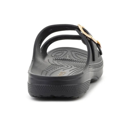 CROCS SATURDAY METALLIC BUCKLE juodos spalvos basutės 213316-001