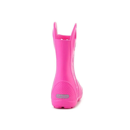 CROCS vaikiški guminiai batai HANDLE IT RAIN BOOT PINK CRUSH 211052-6TW