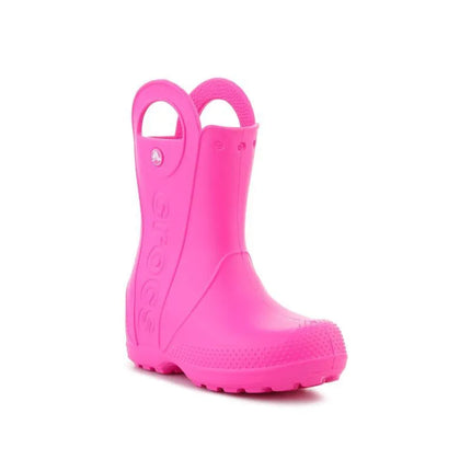CROCS vaikiški guminiai batai HANDLE IT RAIN BOOT PINK CRUSH 211052-6TW