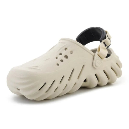CROCS X – (ECHO) KLUMPĖS BONE/BLACK 207937-2YJ