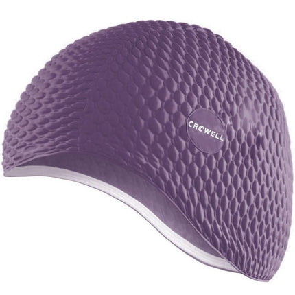 Crowell Java burbulinė plaukimo kepuraitė, violetinė, col.3