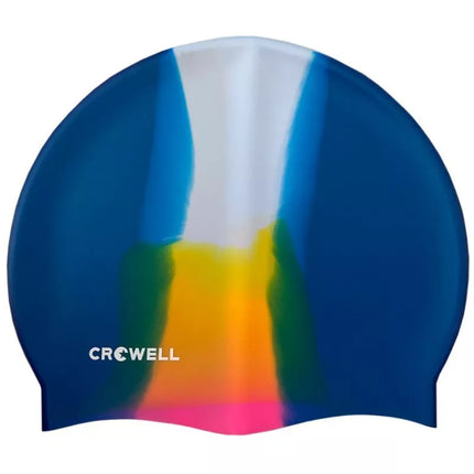 Crowell Multi Flame Silikoninė Plaukimo Kepuraitė, col. 14