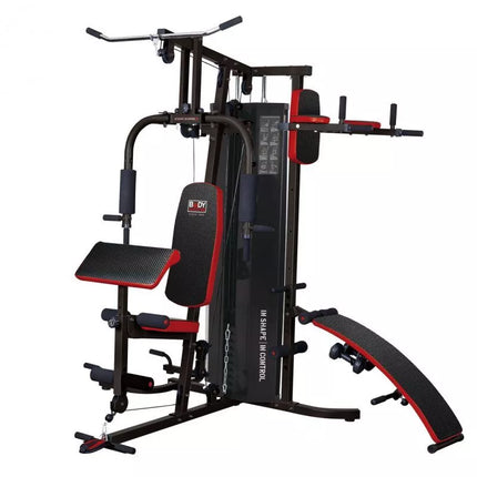 Daugiafunkcinis treniruoklis PRO BMG 4700 suolas su 66 kg svorių komplektu