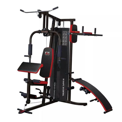 Daugiafunkcinis treniruoklis PRO BMG 4700 suolas su 66 kg svorių komplektu