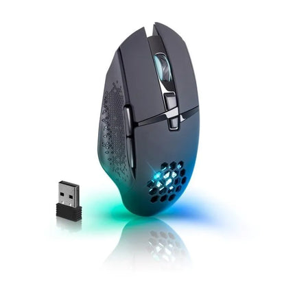 „Defender“ pelė GM-514 Glory optinė RF RGB 3200DPI 7P juoda 52514