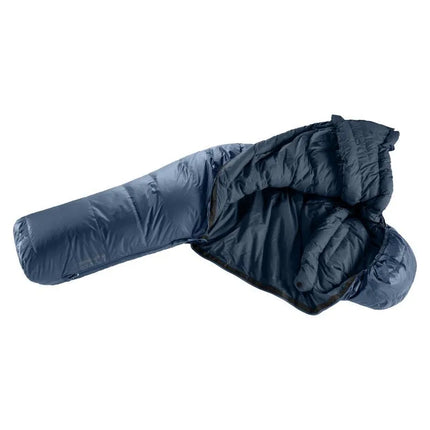 Deuter Astro 500 EL -2C/28F suaugusiųjų mumijos formos miegmaišis, „Ripstop“ audinys, mėlynas