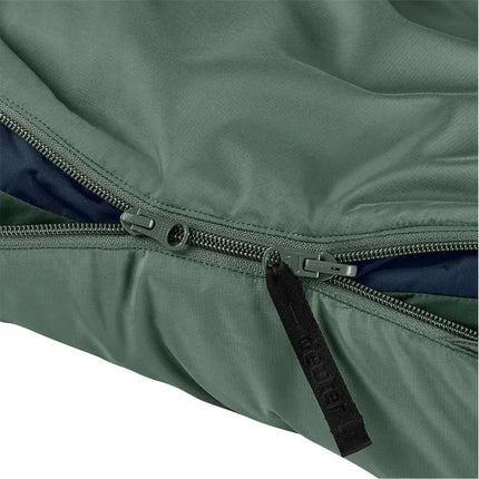 Deuter Orbit EL +5C/41F suaugusiųjų mumijos formos miegmaišis, medžiaga: polietersulfonas (PES), „Ripstop“, žalia spalva