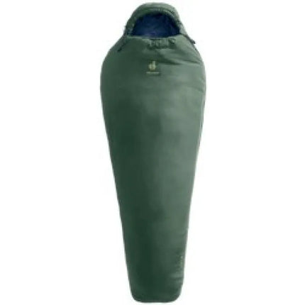 Deuter Orbit SL +5C/41F suaugusiųjų mumijos formos miegmaišis, audinys: polietileno sulfonatas (PES), „Ripstop“, žalias