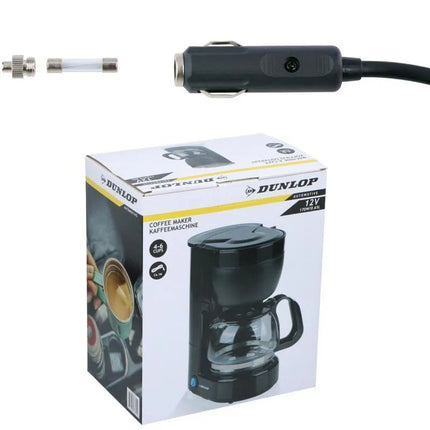 DUNLOP automobilinis kavos aparatas, 12V, 170W