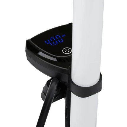 DUNLOP dirbtuvių / dviračių pompa 174Psi (12Bar) su elektroniniu manometru