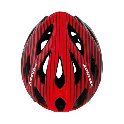 Dunlop dviratininko šalmas, dydis M 55-58 cm, raudonas, 2105625