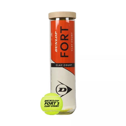 Dunlop Fort Clay Court teniso kamuoliukai, 4 vnt., 601613