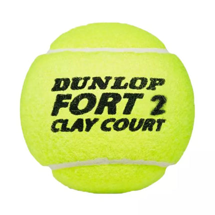 Dunlop Fort Clay Court teniso kamuoliukai, 4 vnt., 601613