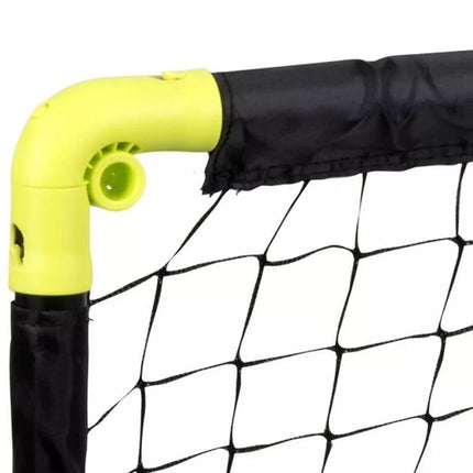 Dunlop sulankstomi futbolo vartai su tinkleliu 90x59x61cm 133591
