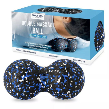 Dvigubas masažinis kamuoliukas Spokey Grean Ball Duo SPK-944202