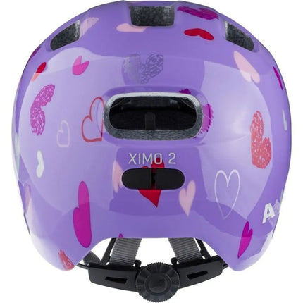 Dviračio šalmas ALPINA XIMO 2 PURPLE HEARTS GLOSS, 49-54 cm
