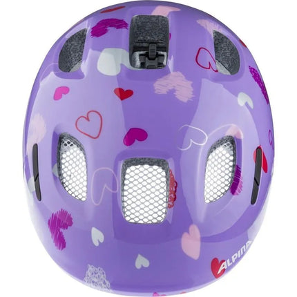Dviračio šalmas ALPINA XIMO 2 PURPLE HEARTS GLOSS, 49-54 cm