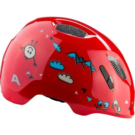 Dviračio šalmas ALPINA XIMO 2, RED SMILE GLOSS, 49-54 cm