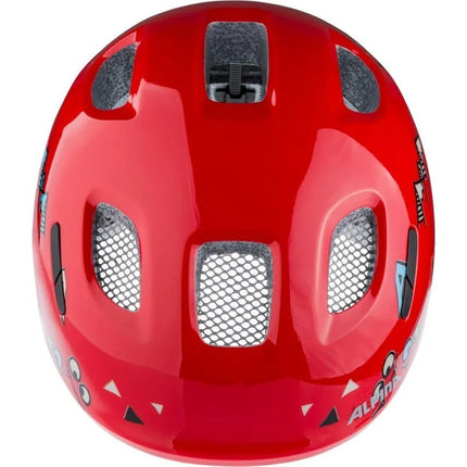 Dviračio šalmas ALPINA XIMO 2, RED SMILE GLOSS, 49-54 cm