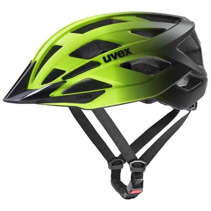 Dviračio šalmas UVEX I-vo 2, 56-60 cm, neoninės geltonos/juodos matinės spalvos