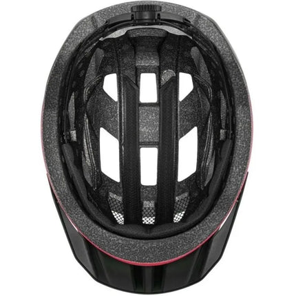 Dviračio šalmas UVEX I-vo 2, 56-60 cm, raudona/juoda matinė