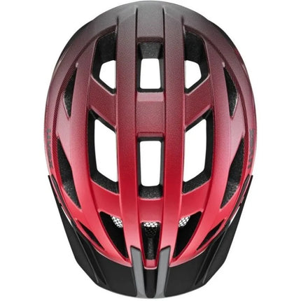 Dviračio šalmas UVEX I-vo 2, 56-60 cm, raudona/juoda matinė